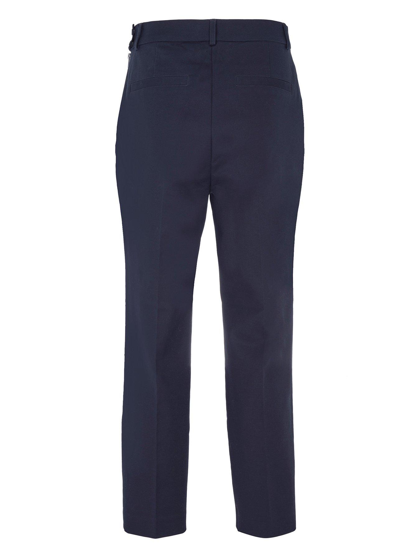 CAPRI TROUSERS - Dark navy