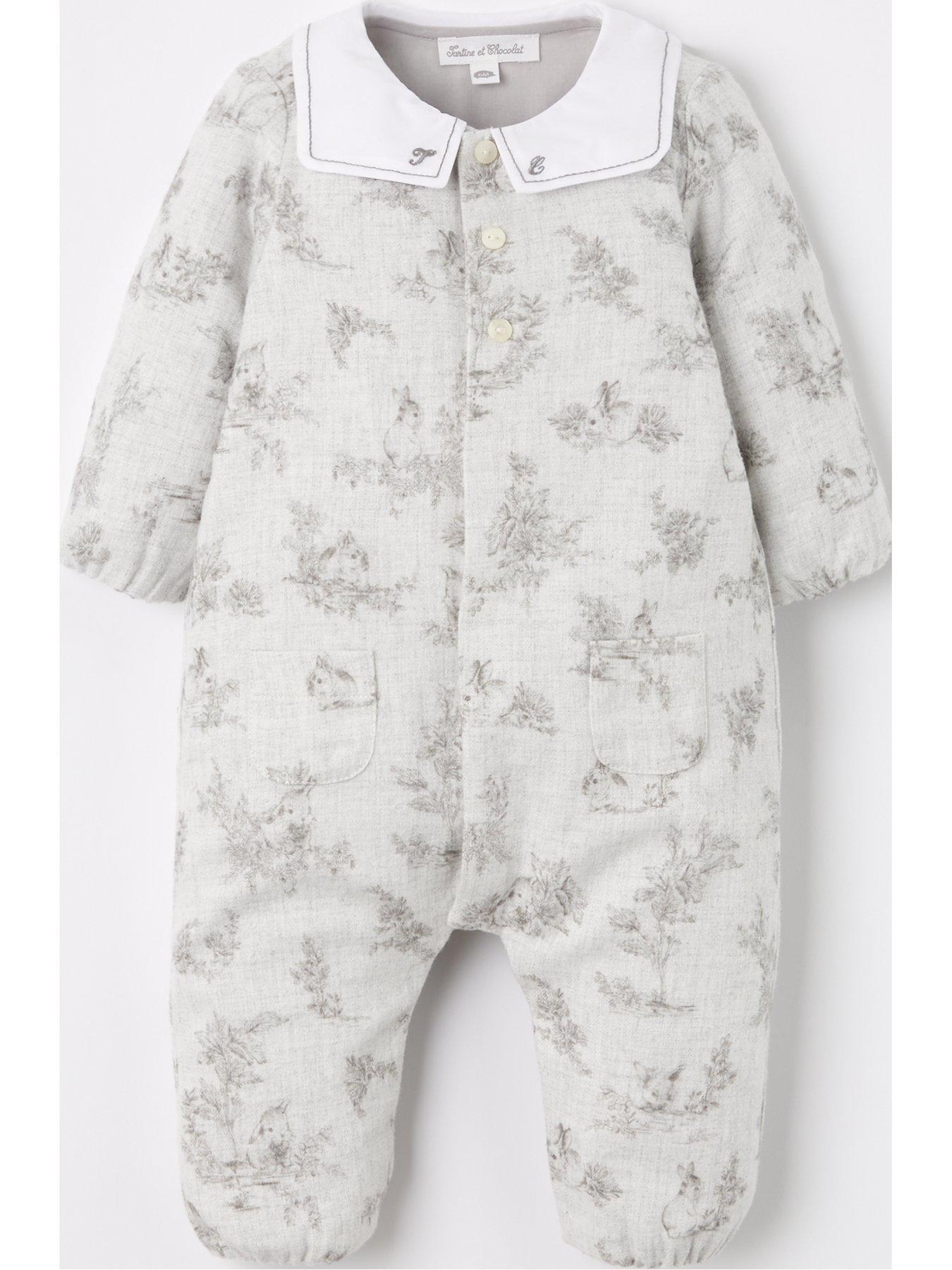 tartine-et-chocolat-baby-unisex-all-over-rabbit-print-romper-greynbsp