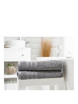 Product photograph of 2 Pack Bath Sheets 450gm from very.co.uk
