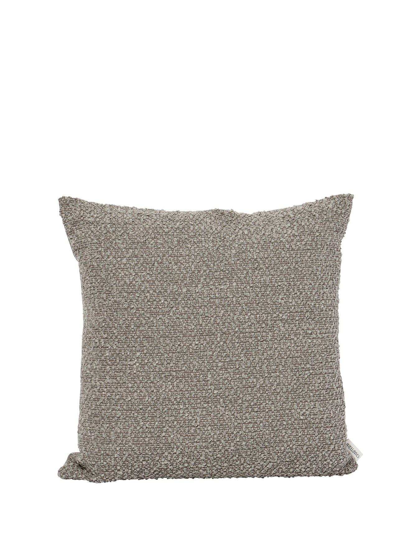 Product photograph of Chapter B Boucle Cushion from very.co.uk