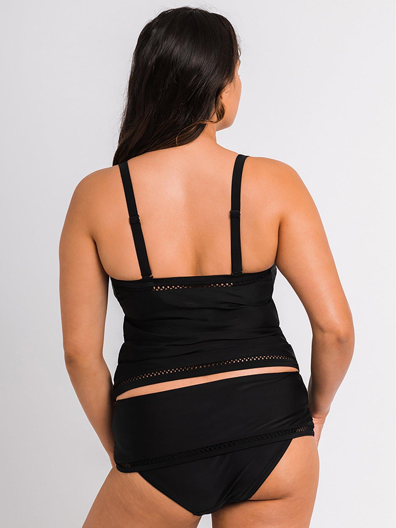 Curvy Kate First Class Tankini Top Black – Curvy Kate UK