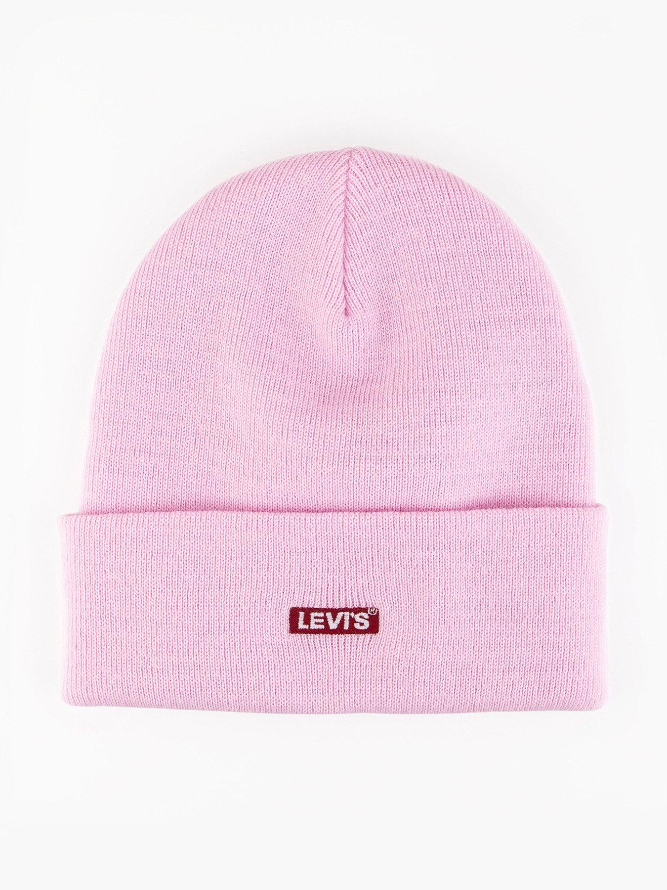 Levi's Baby Tab Logo Beanie - Pink 