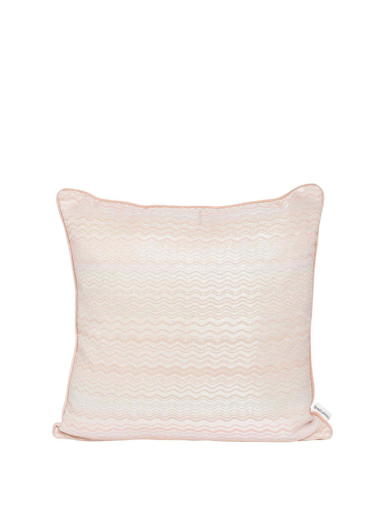 Product photograph of Chapter B Wave Jacquard Cushion from very.co.uk