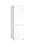  image of bosch-series-4-kgn362wdfg-6040-frost-free-60cm-wide-fridge-freezer-white