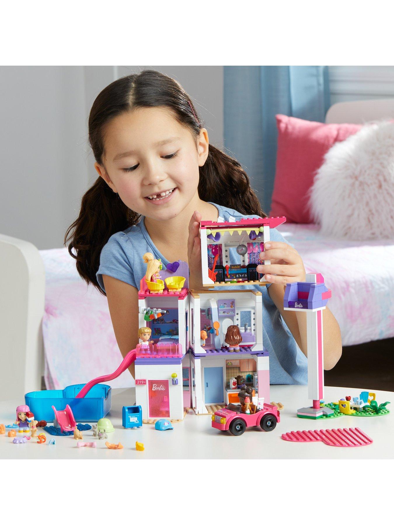 Mega Construx Barbie Colour Reveal Dreamhouse | very.co.uk