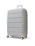  image of rock-luggage-tulum-8-wheel-hardshell-large-suitcase-grey