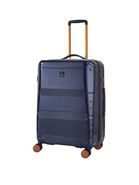rock-luggage-mayfair-8-wheel-hardshell-medium-suitcase-navy