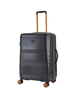 Rock Luggage Mayfair 8 Wheel Hardshell Medium Suitcase - Charcoal
