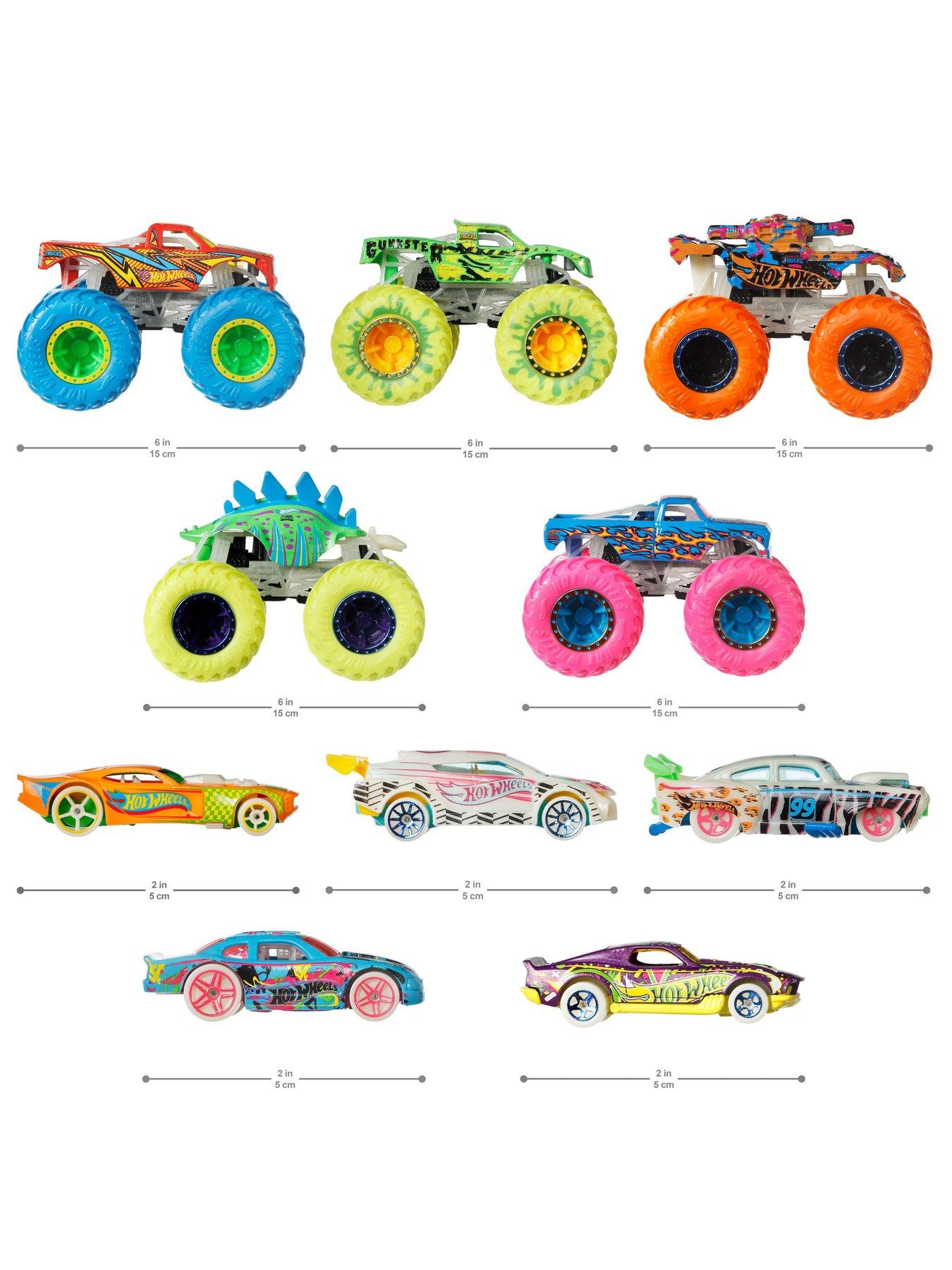 Image 6 of 6 of Hot Wheels Monster Trucks 1:64 Glow in the Dark Collection