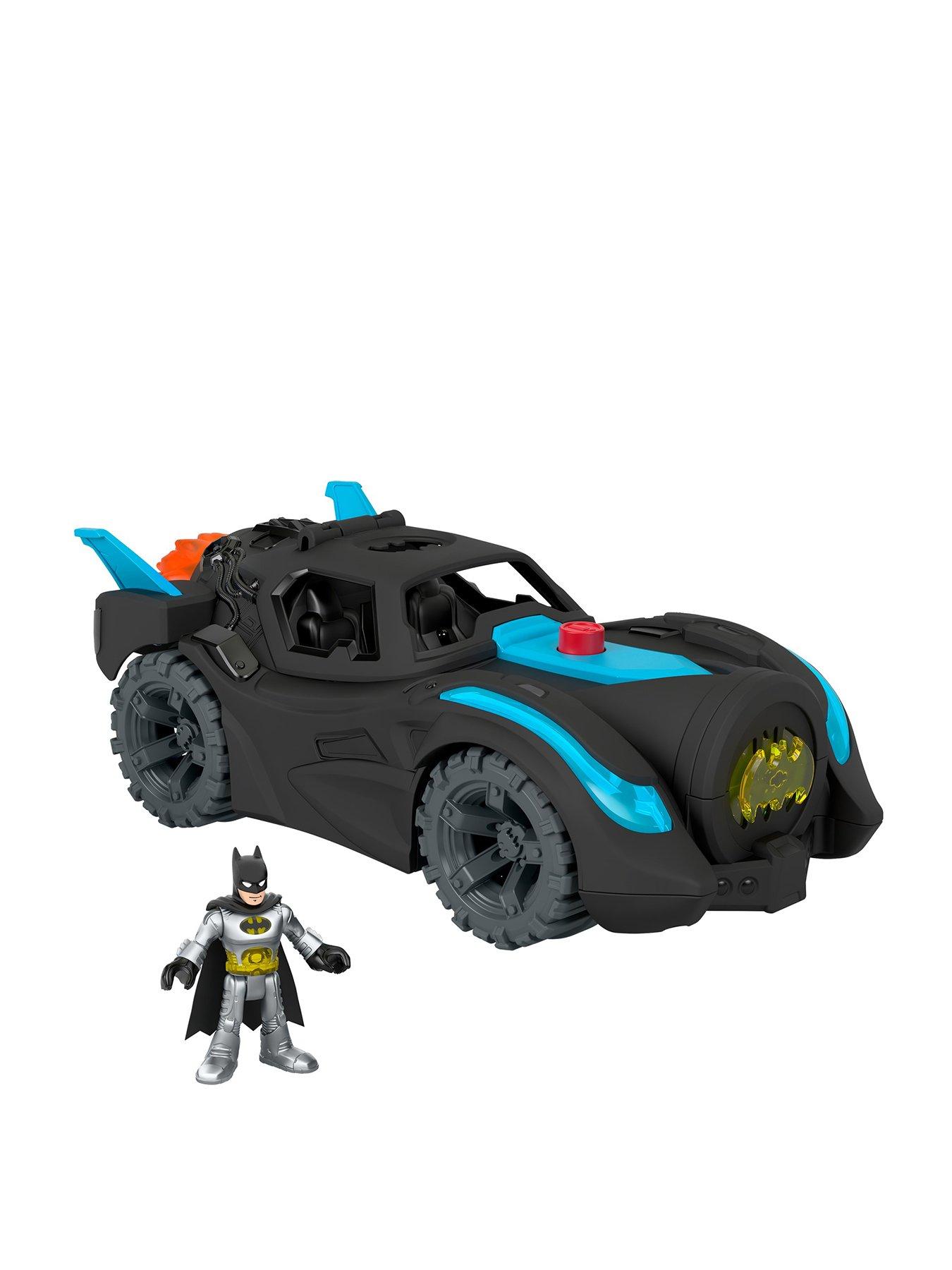 Fisher-Price Imaginext DC Super Friends Batman Toys, XL Batcycle with  Projectile Launcher & XL Batman Figure, Each 10 Inches, Ages 3+ Years
