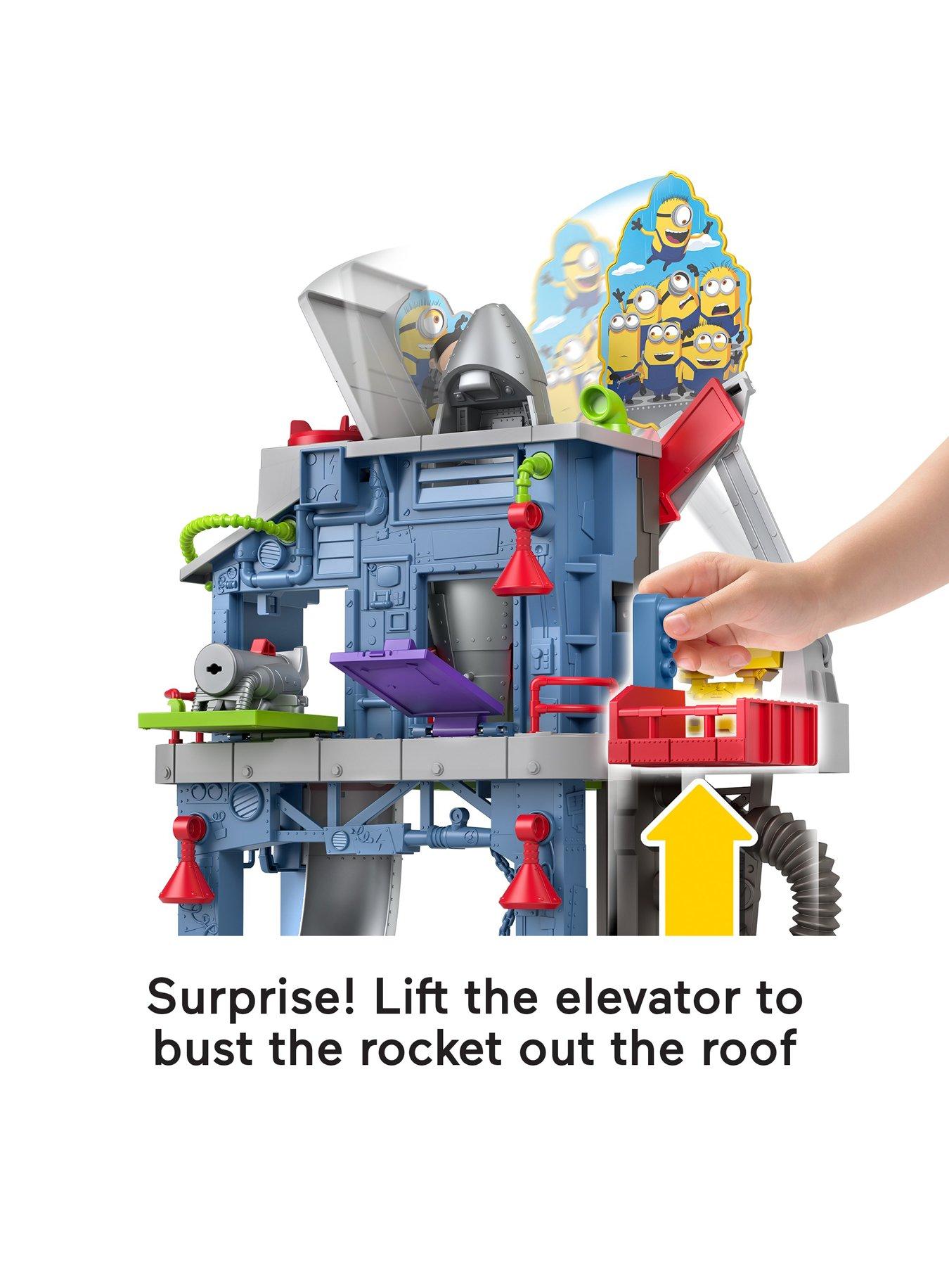 Fisher-Price GMP35 Imaginext Minions The Rise of Gru Gadget Lair Playset  for sale online