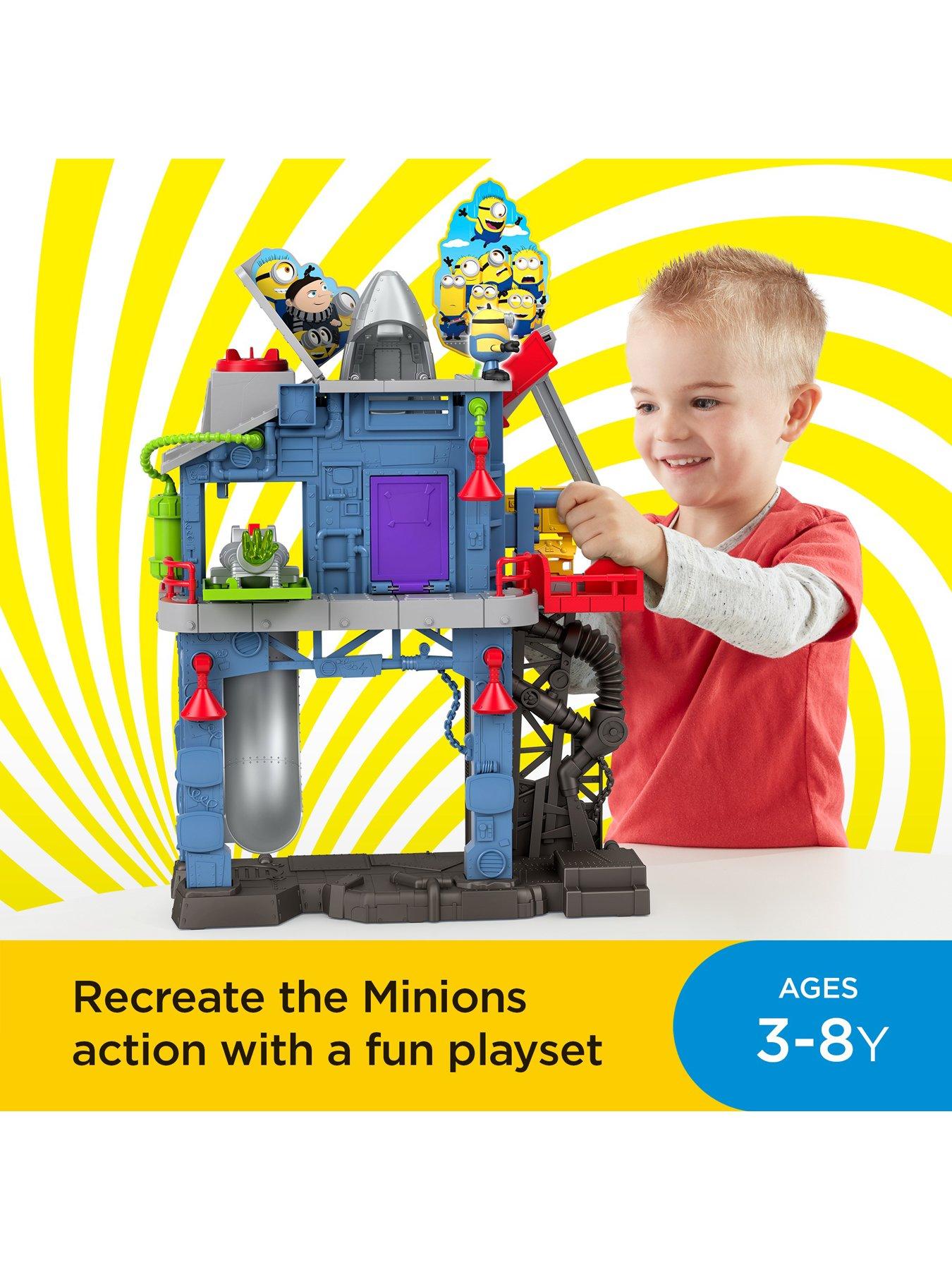 Fisher-Price GMP35 Imaginext Minions The Rise of Gru Gadget Lair Playset  for sale online