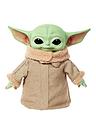 Image thumbnail 1 of 6 of Star Wars The Mandalorian 11-inch Grogu Squeeze &amp; Blink with sounds Plush Figure