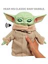 Image thumbnail 4 of 6 of Star Wars The Mandalorian 11-inch Grogu Squeeze &amp; Blink with sounds Plush Figure