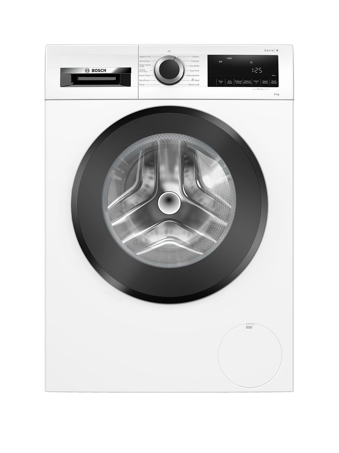 Product photograph of Bosch Wgg04409gb 9kg Load 1400rpm Spin Washing Machine from very.co.uk