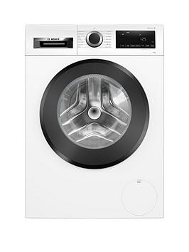 Product photograph of Bosch Series 4 Wgg04409gb 9kg Load 1400rpm Spin Washing Machine - White from very.co.uk