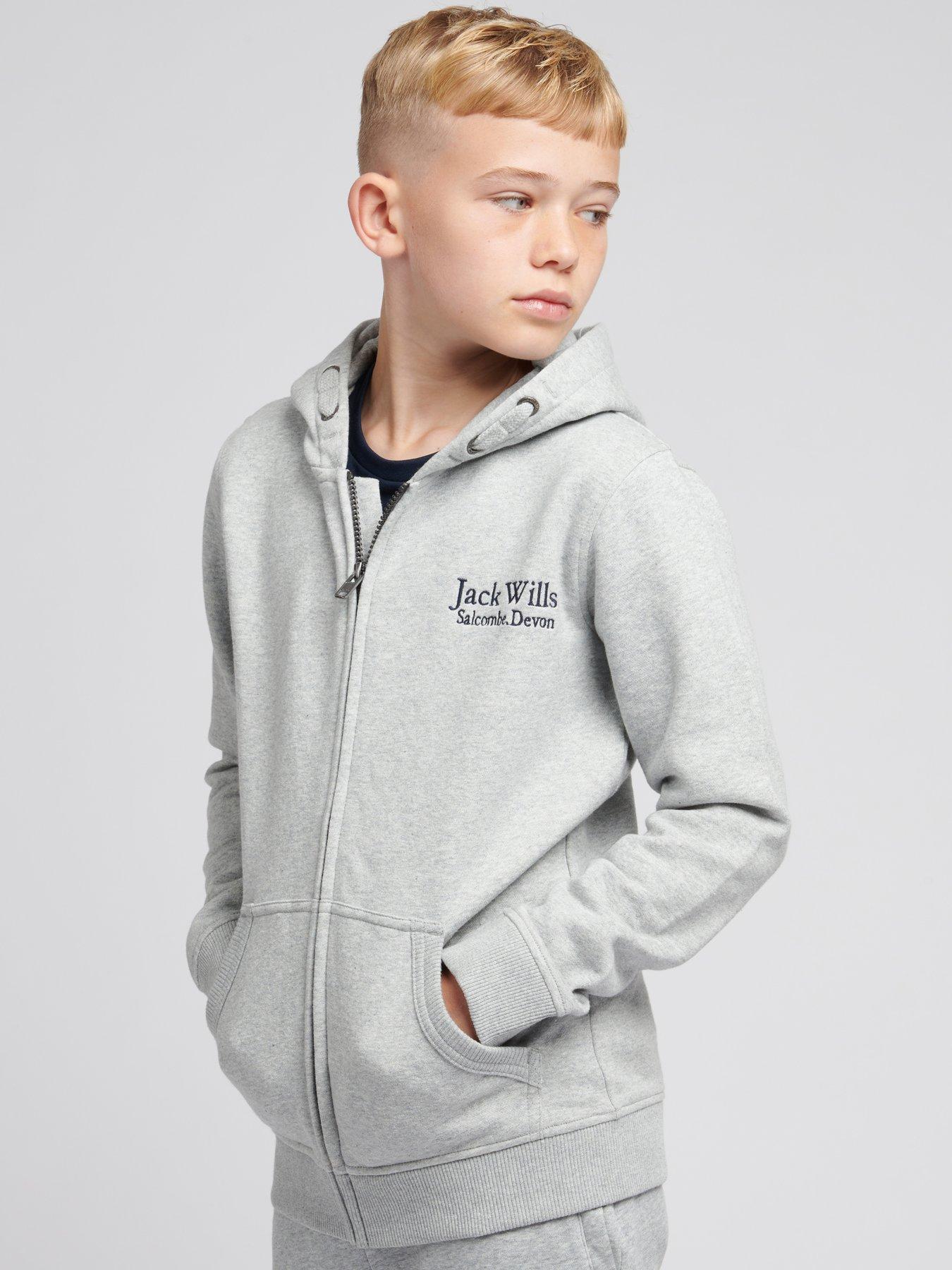 jack wills grey hoodie womens