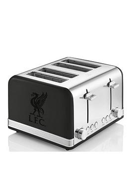 Swan Liverpool Fc 4-Slice Retro Black Toaster