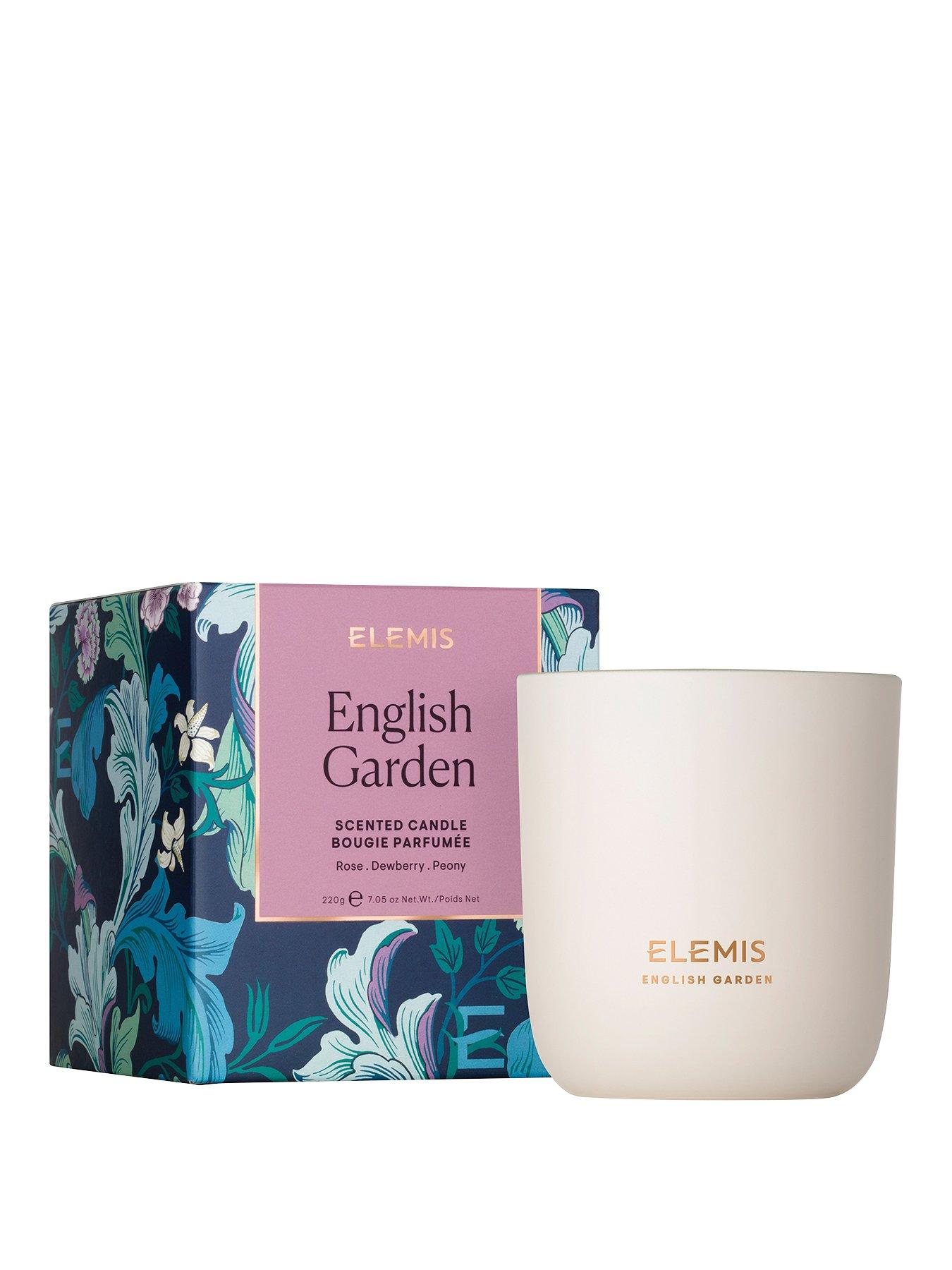 Product photograph of Elemis English Garden Candle 220g from very.co.uk