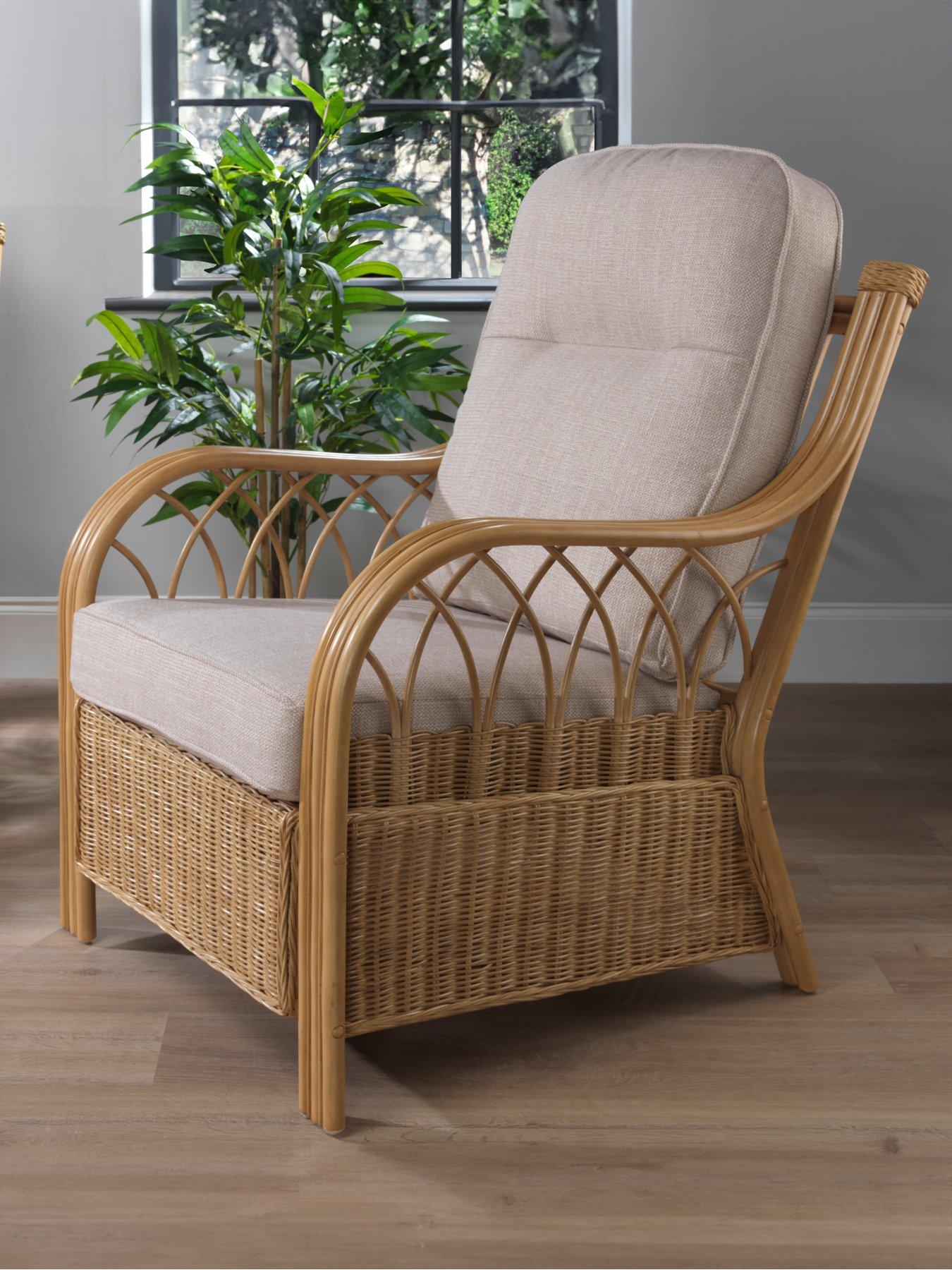 Cane conservatory chairs hot sale