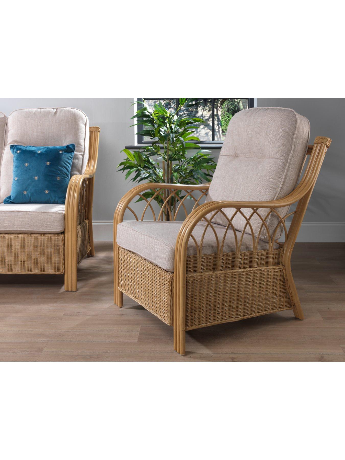 Desser Viola Light Oak Conservatory Chair very.co.uk