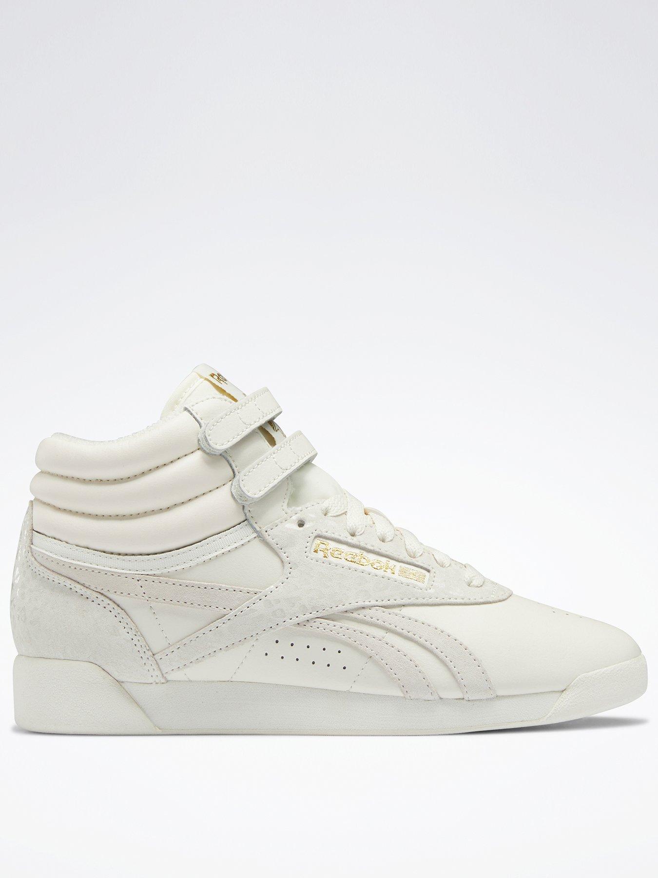 Reebok high tops on sale 80s gold