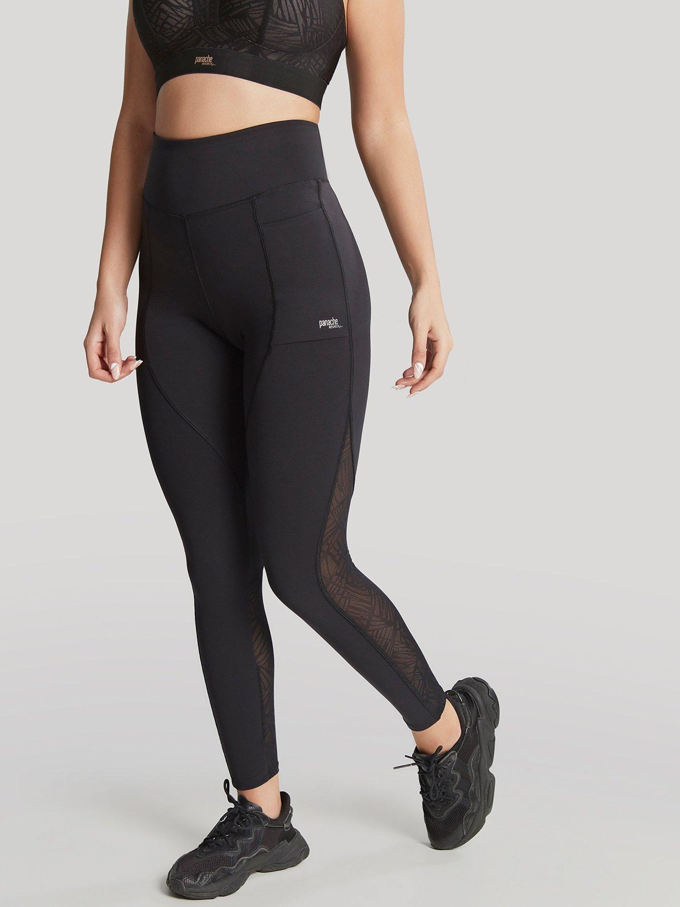 Black sport hotsell leggings uk