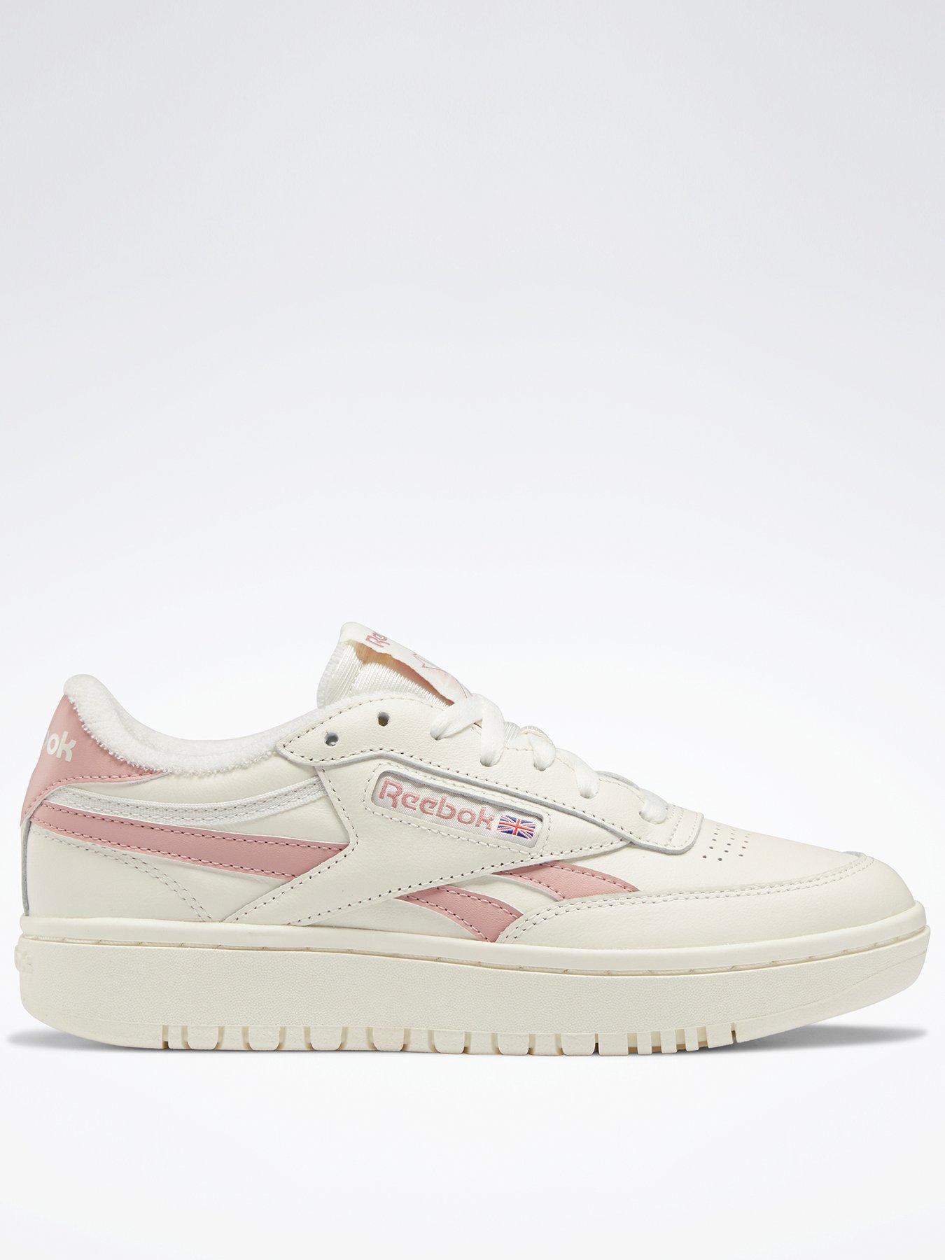 reebok club c double shoes white