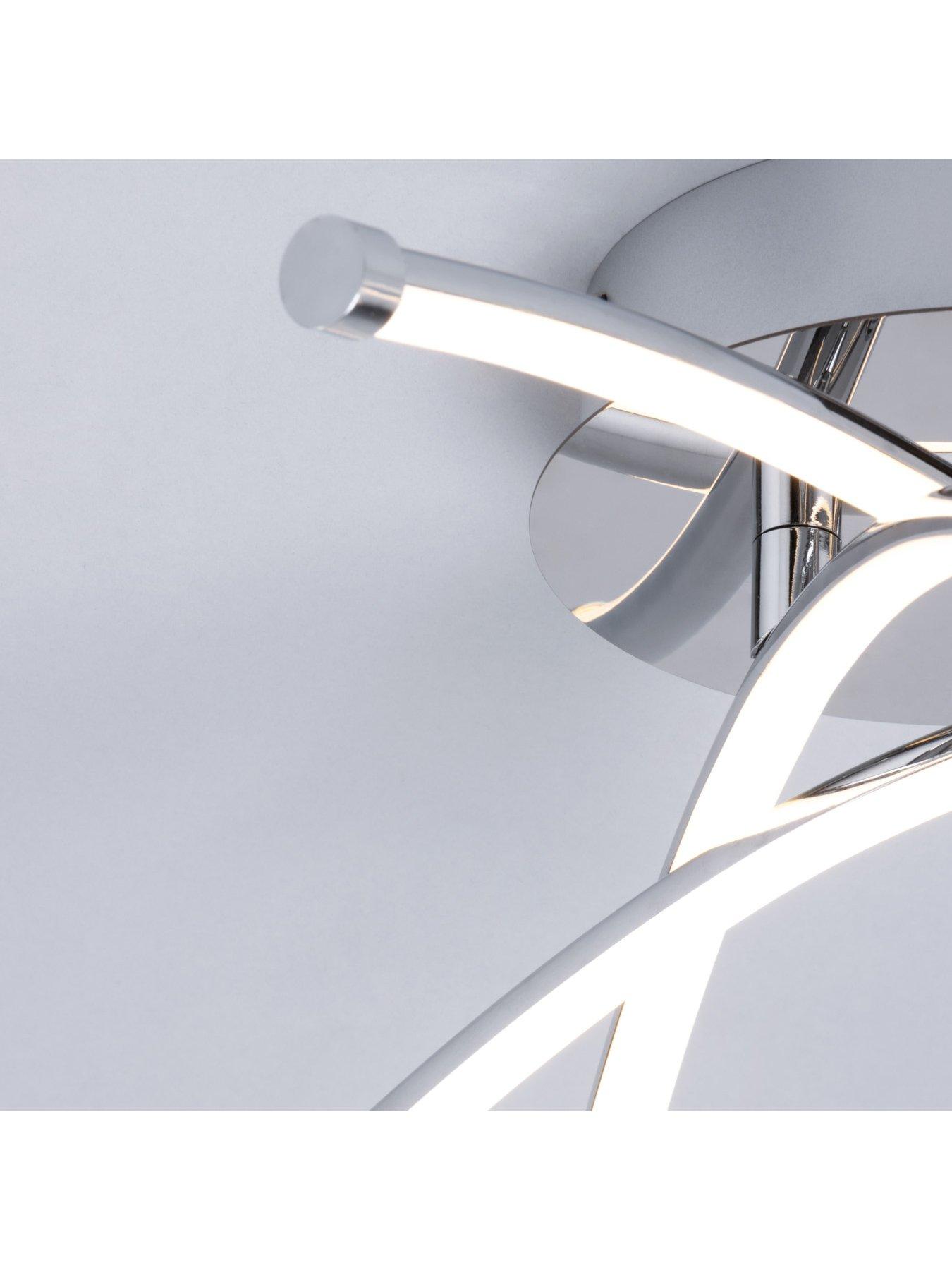 Image 2 of 5 of BHS Aalto LED Flush Fitting - Chrome