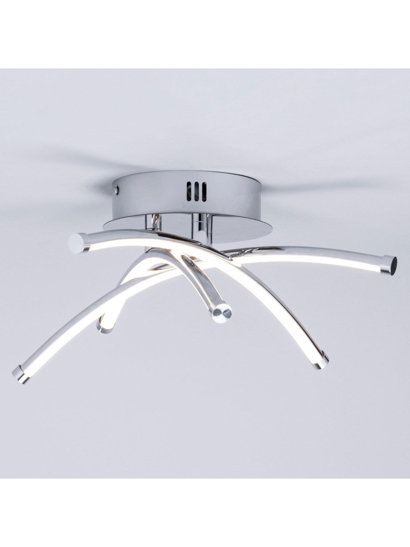 Image 4 of 5 of BHS Aalto LED Flush Fitting - Chrome