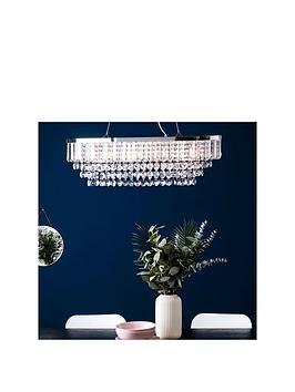 Product photograph of Bhs Paladina Diner Pendant Fitting from very.co.uk