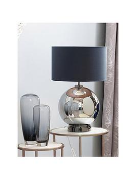Bhs Metro Large Glass Table Lamp