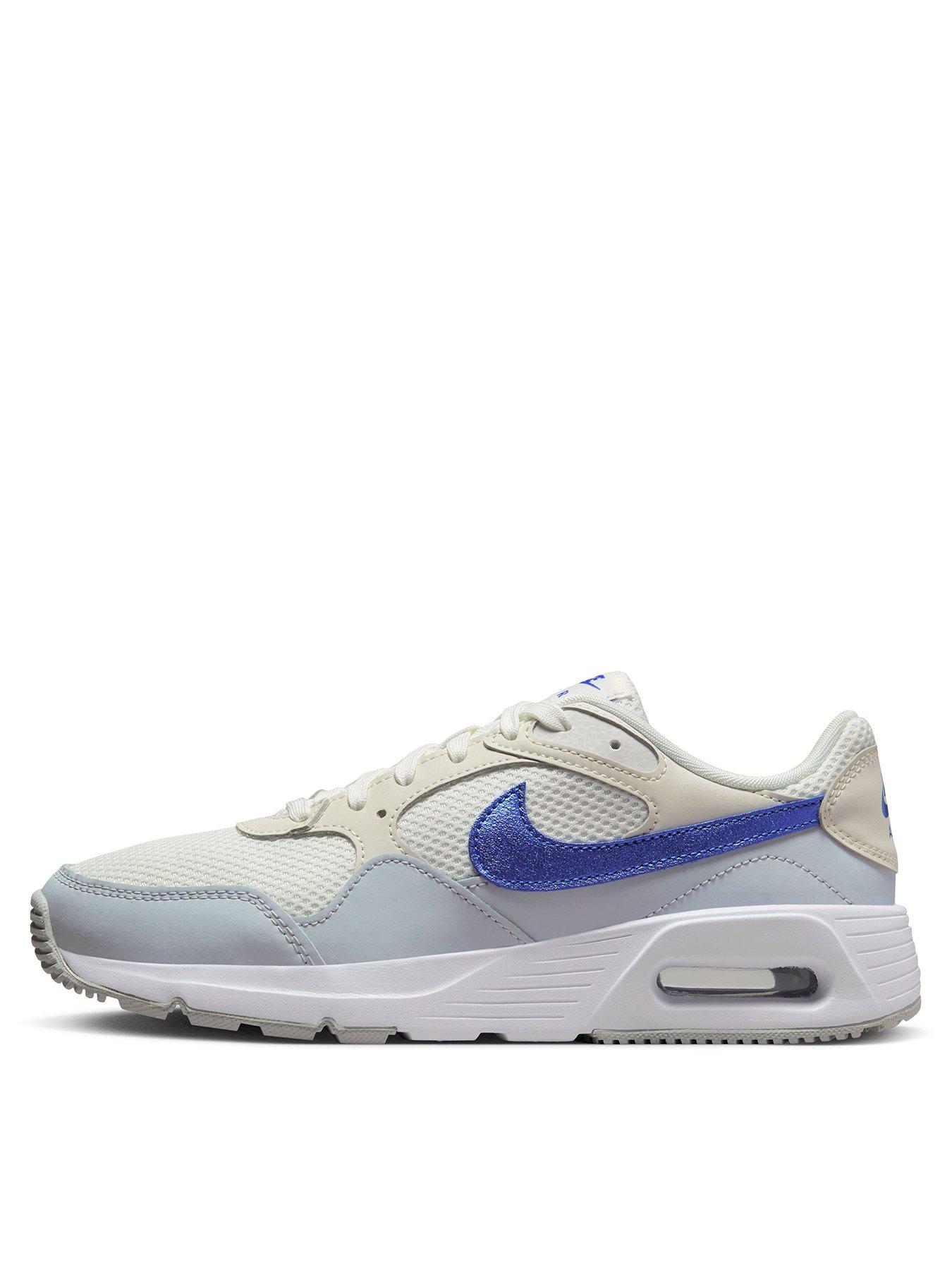 Nike Air Max SC Trainers - White/Blue | Very.co.uk