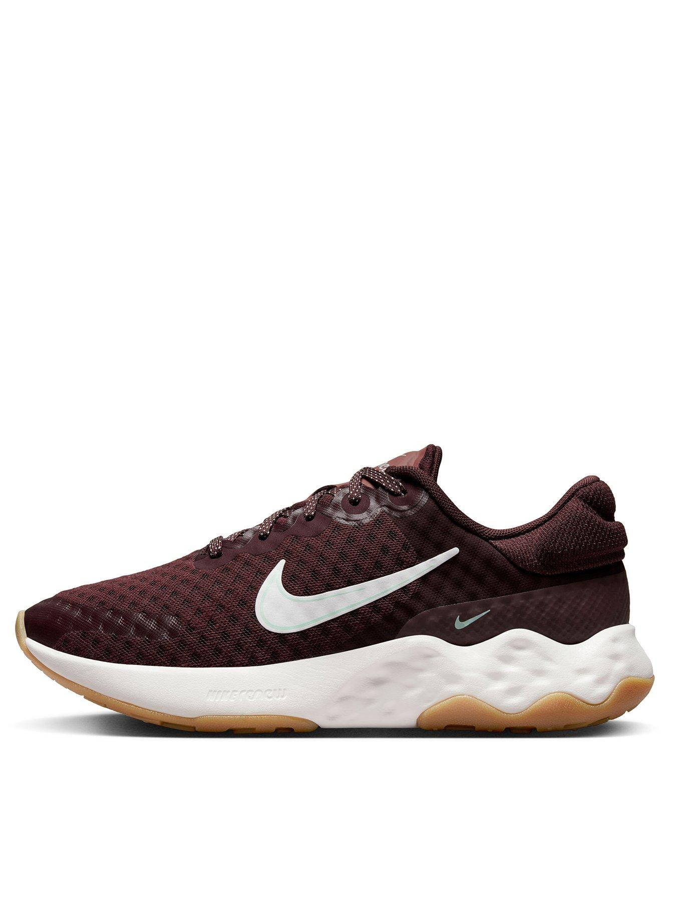 Nike trainers hot sale womens burgundy