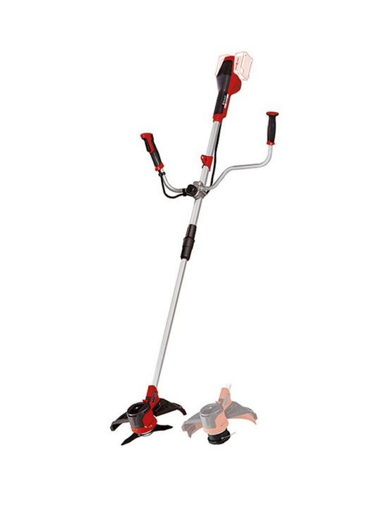 front image of einhell-pxc-cordless-brushcutter-agillo-36255-bl-solo-36v-without-batteries