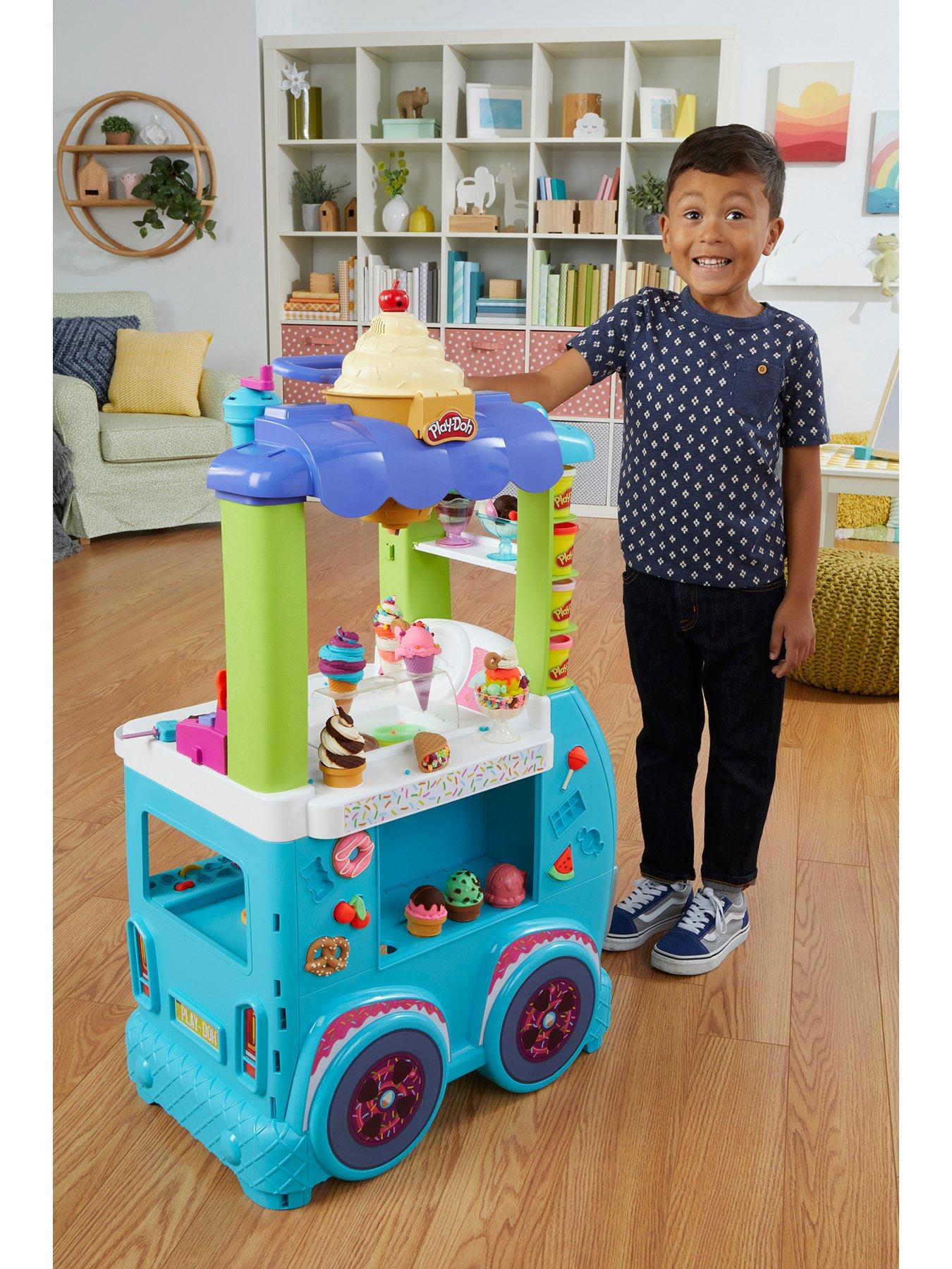 Play doh ice cream cart on sale