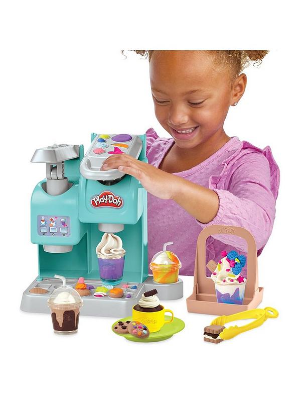 Image 1 of 7 of Play-Doh Kitchen Creations Super Colourful Cafe Playset with 20 Pieces