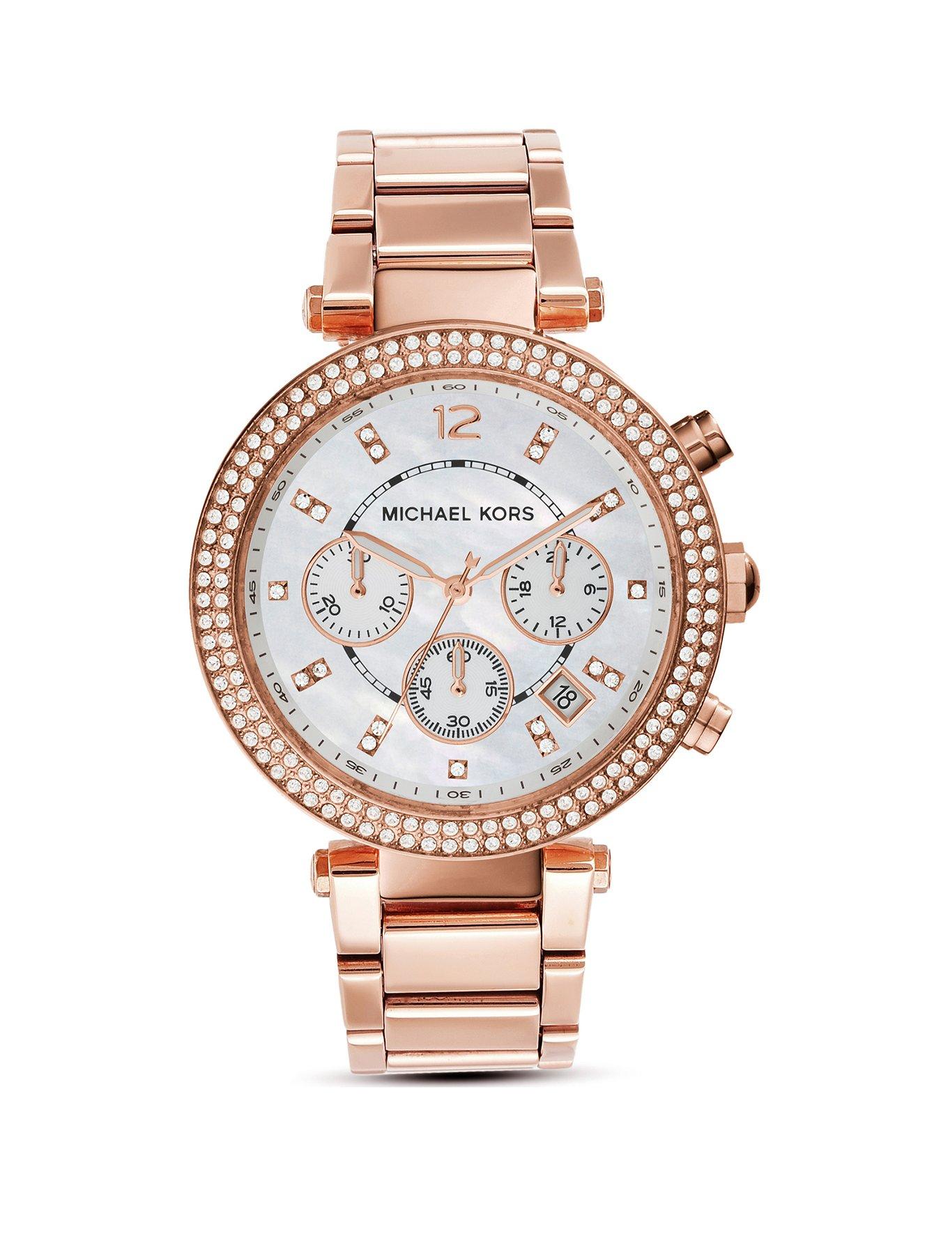 Michael kors wrist hot sale watch for ladies