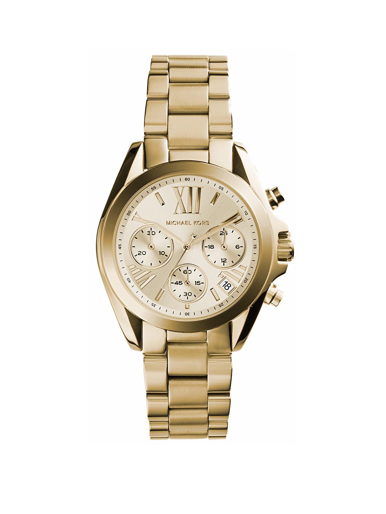 Michael kors mini 2025 bradshaw silver