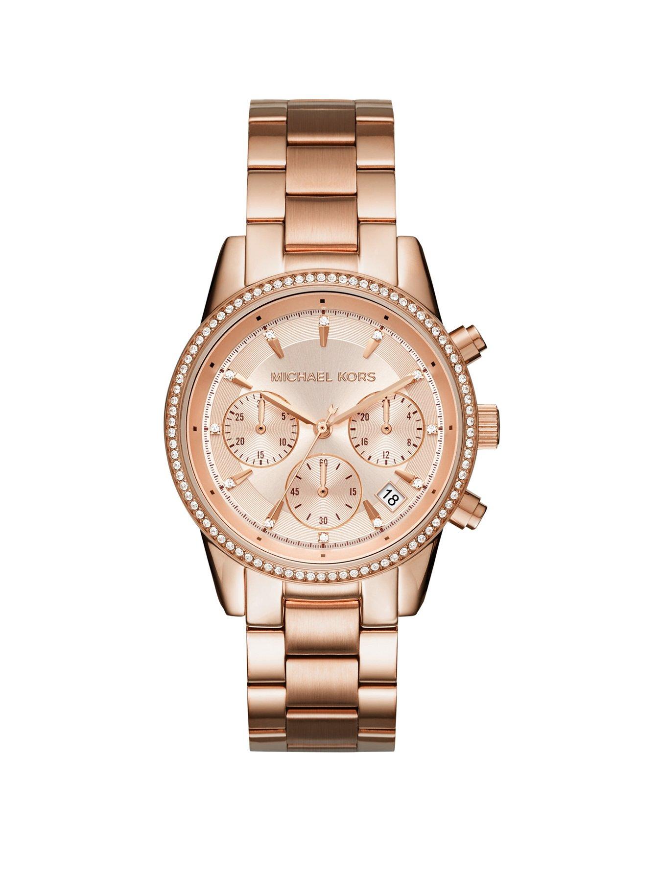 Image 1 of 5 of Michael Kors Ritz Ladies Watch Stainless Steel