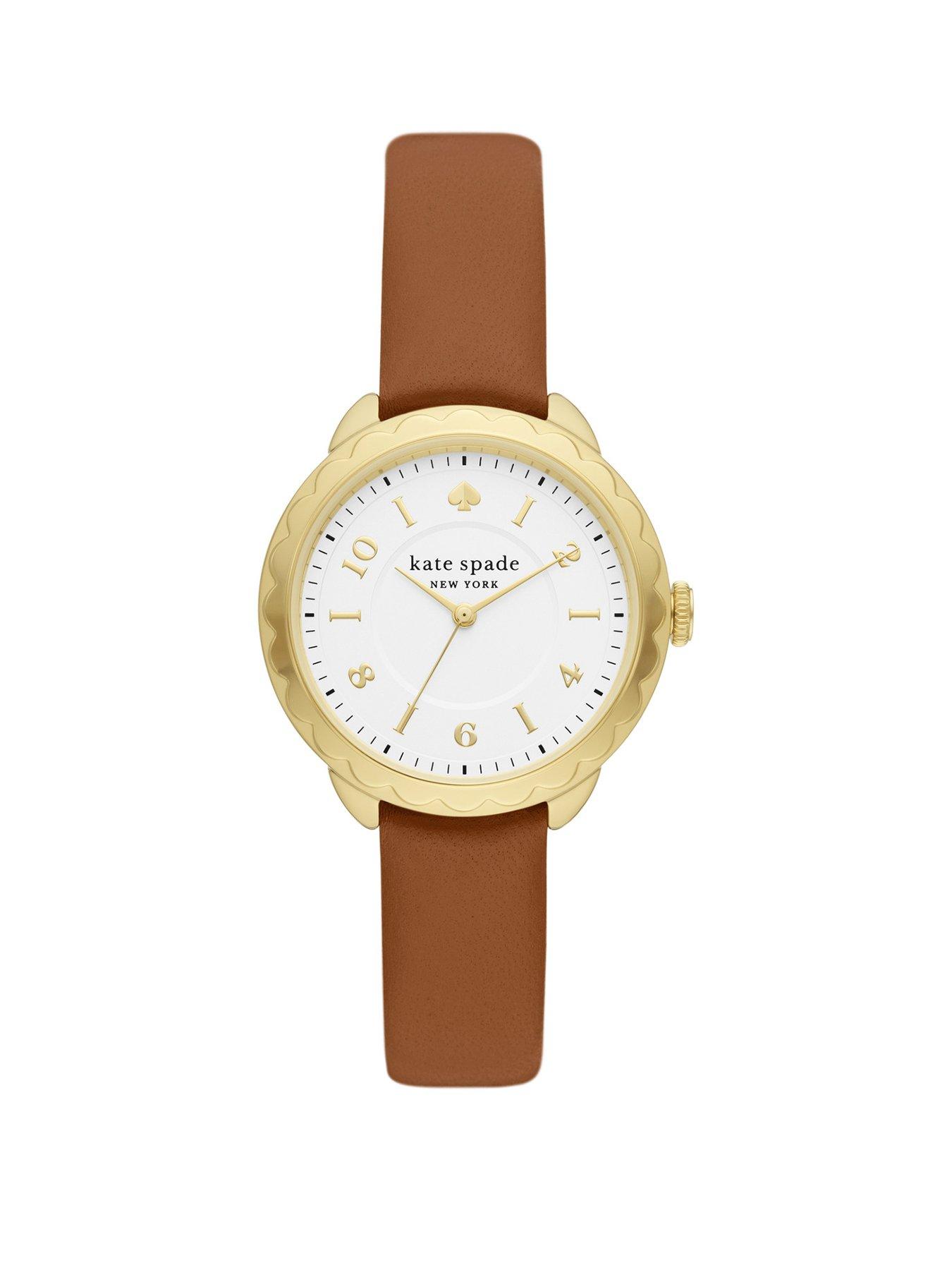 Kate spade leather online band watch