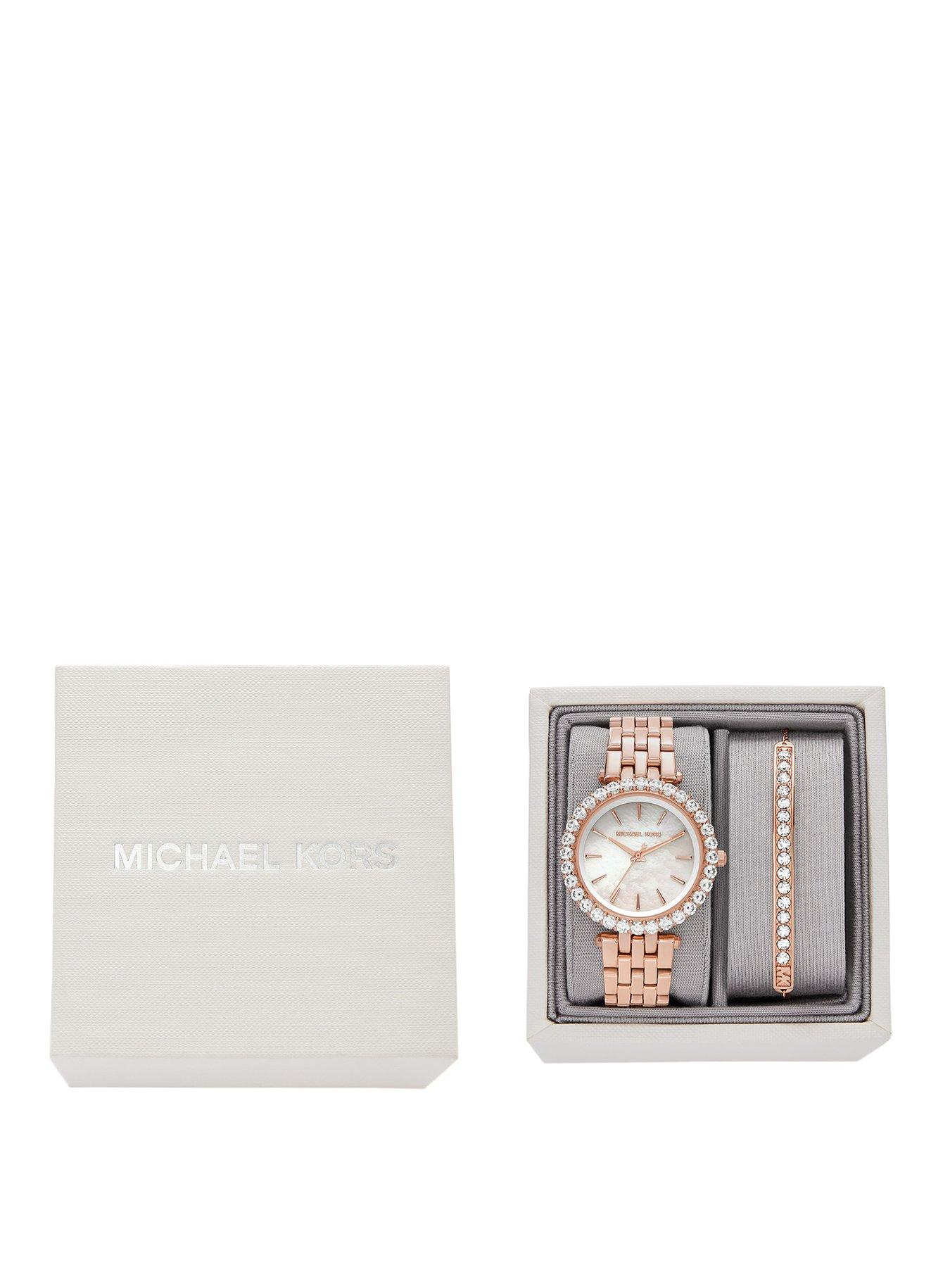 Mk watch on sale gift set