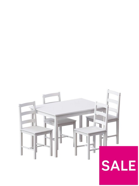 front image of vida-designs-yorkshire-108-cm-dining-table-4-chairs-white