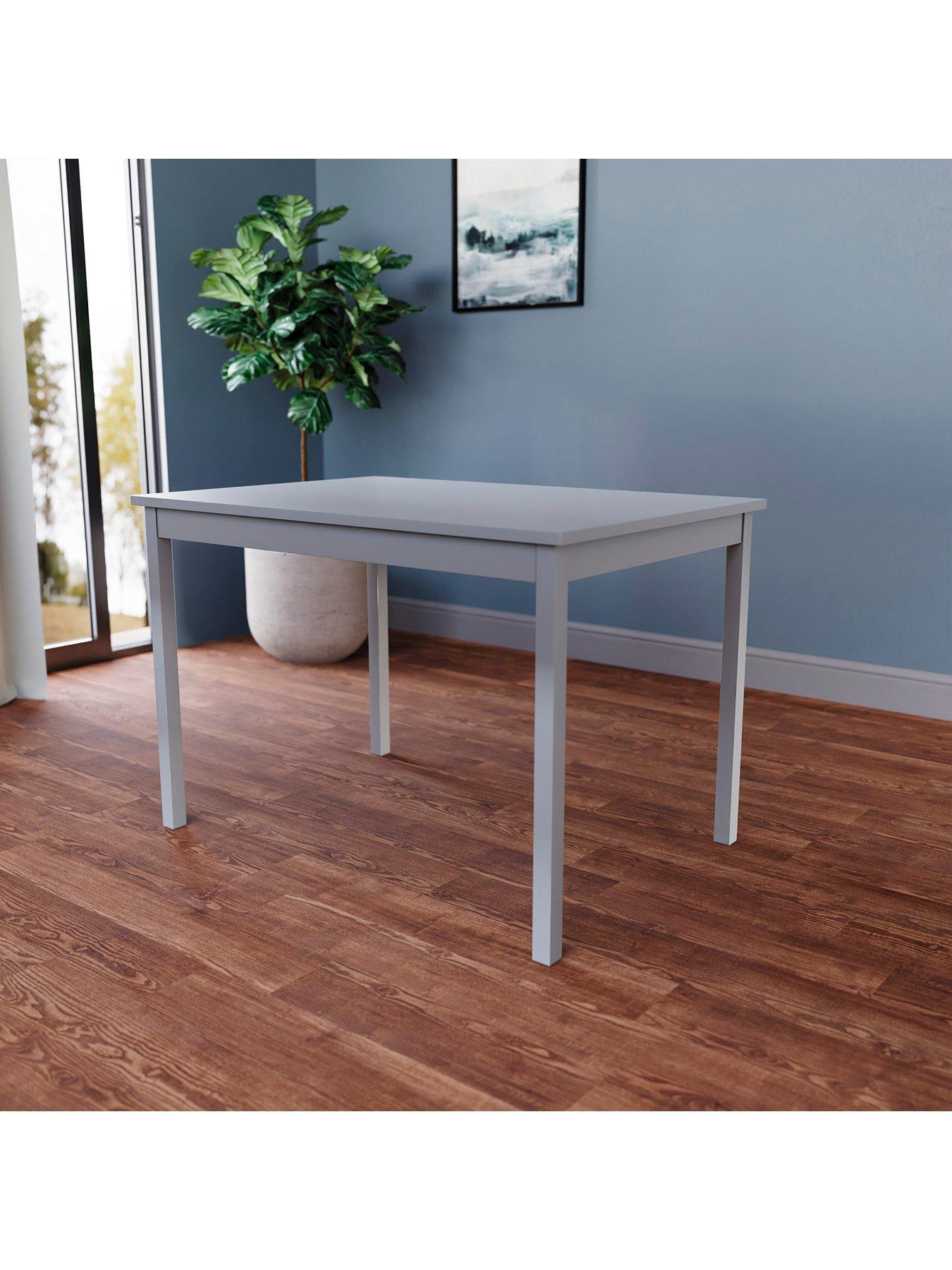 Image 5 of 6 of Vida Designs Yorkshire&nbsp;108 cm Dining Table plus 4 Chairs - Grey