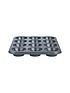  image of denby-quan-tanium-finish-12-cup-muffin-tray