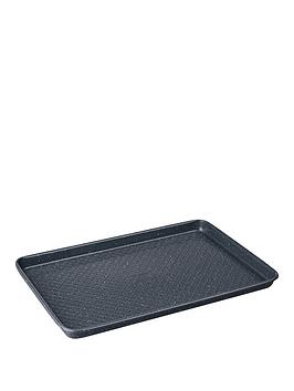 Product photograph of Denby Quan Tanium Finish Medium Baking Tray from very.co.uk