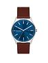  image of skagen-holst-mens-traditional-watches-leather