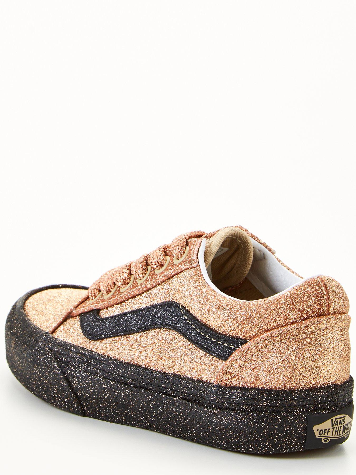 Vans hotsell bronze glitter