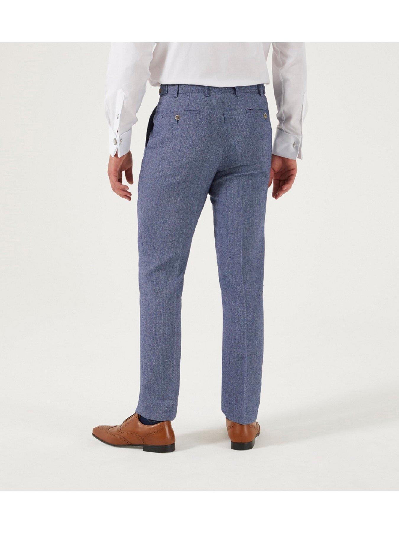 Image 2 of 4 of Skopes Jude Tailored Trousers - Blue