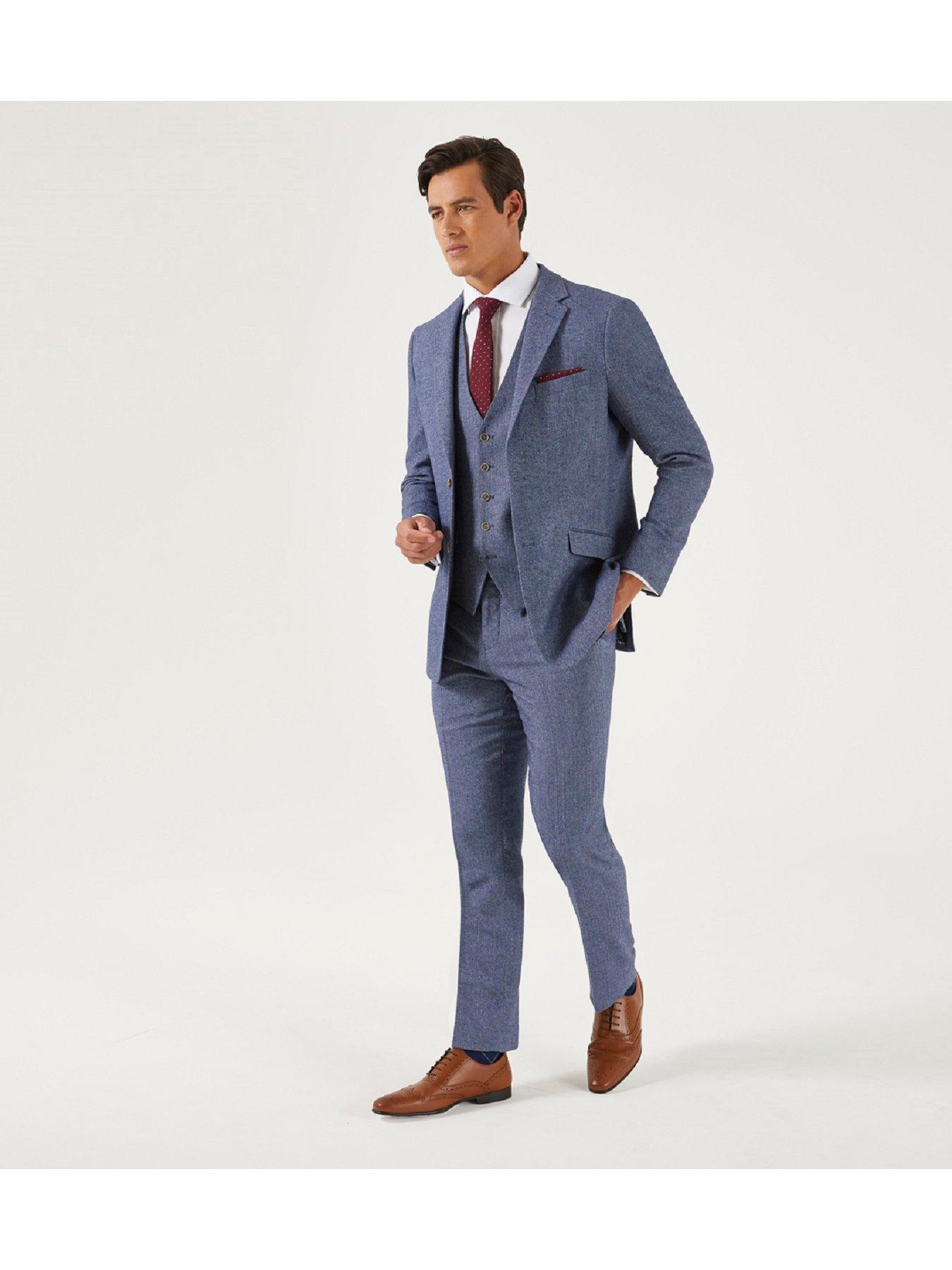 Image 3 of 4 of Skopes Jude Tailored Trousers - Blue
